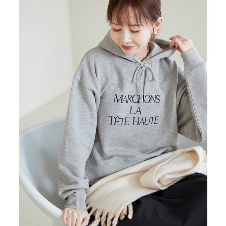 刺繍ロゴ裏毛フーディー[品番：RPCW0045814]｜ROPE' PICNIC（ロペ