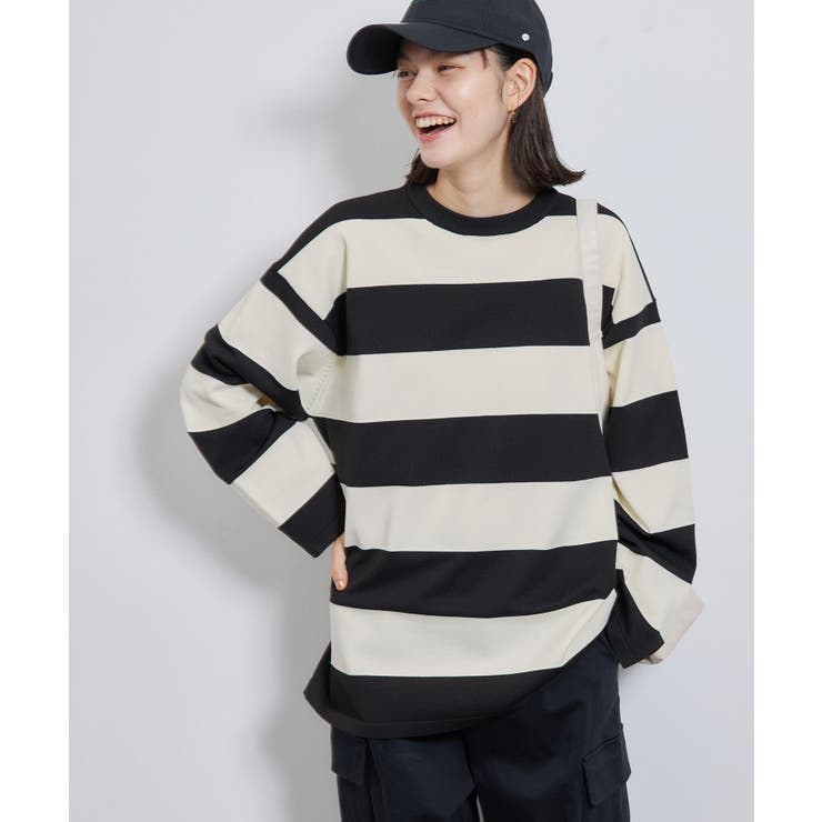 太ボーダーニットプルオーバー | ROPE' PICNIC | 詳細画像13 