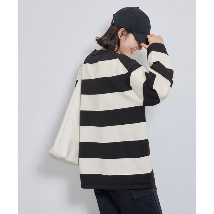 太ボーダーニットプルオーバー | ROPE' PICNIC | 詳細画像14 