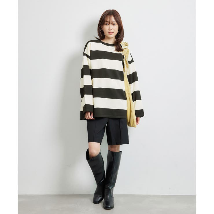 太ボーダーニットプルオーバー | ROPE' PICNIC | 詳細画像26 