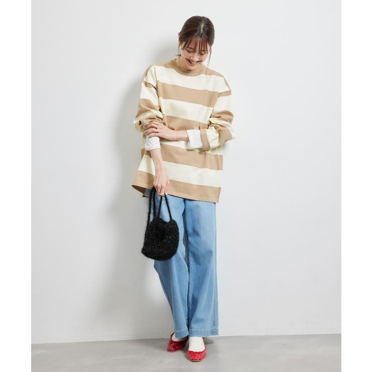 太ボーダーニットプルオーバー | ROPE' PICNIC | 詳細画像29 