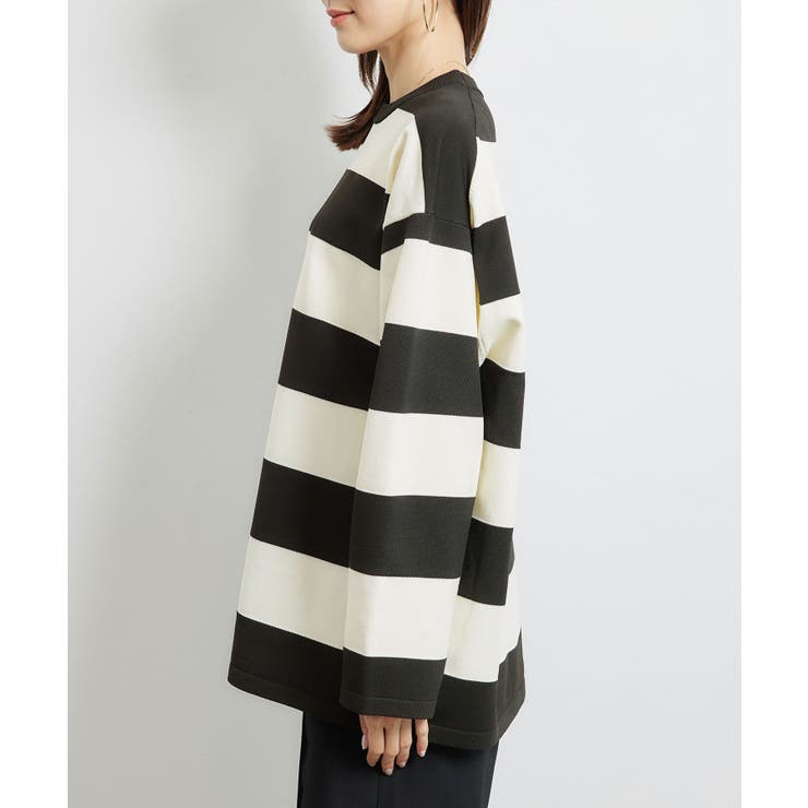 太ボーダーニットプルオーバー | ROPE' PICNIC | 詳細画像34 