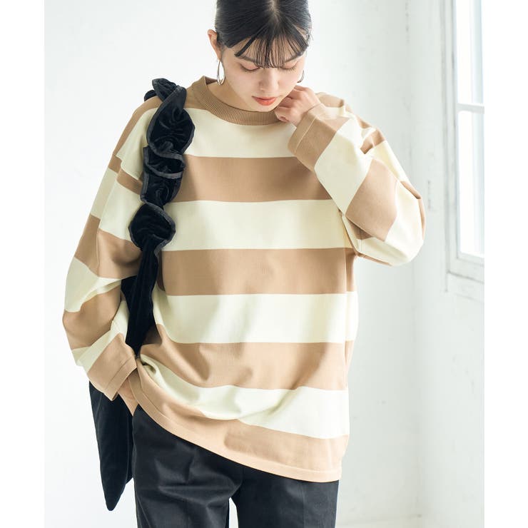 太ボーダーニットプルオーバー | ROPE' PICNIC | 詳細画像8 