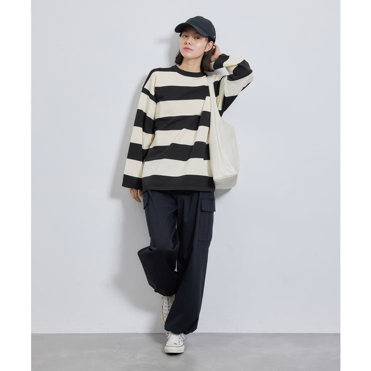 太ボーダーニットプルオーバー | ROPE' PICNIC | 詳細画像9 