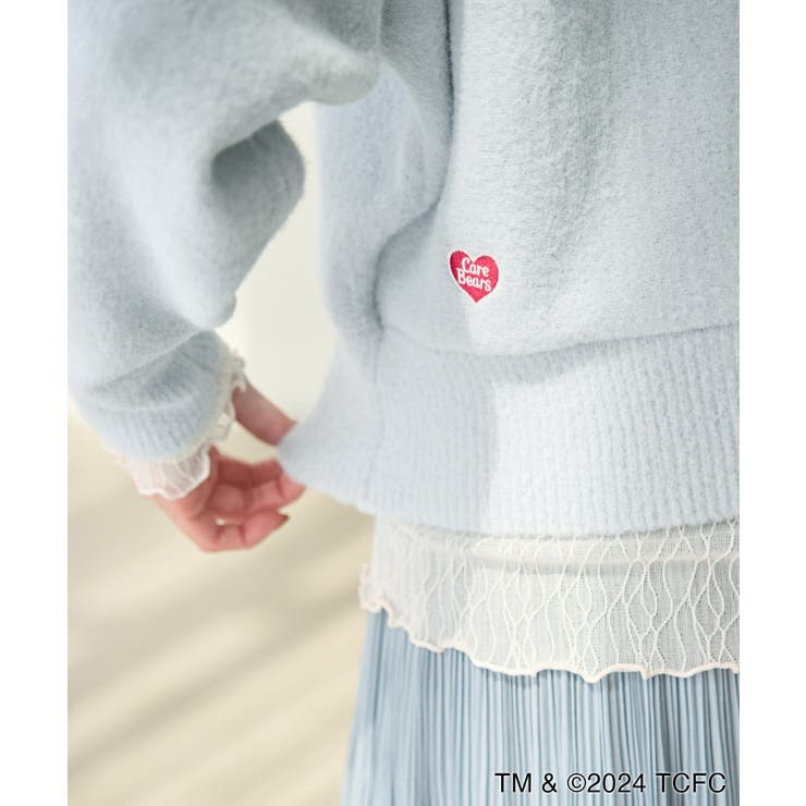 サックス(48) | 【Care Bears(ケアベア)×ROPE PICNIC】ドルマンニットプルオ… | ROPE' PICNIC