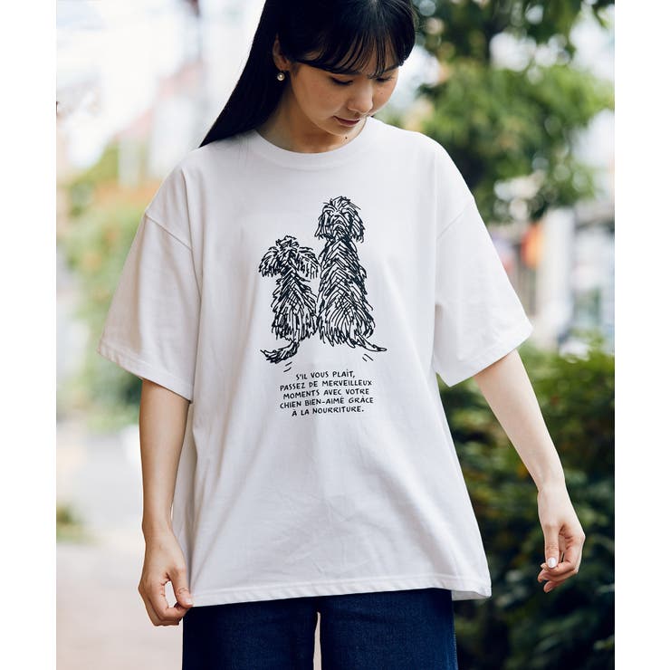 ホワイト系(12) | 【comif(コミフ)×ROPE' PICNIC】アソートTシャツ | ROPE' PICNIC