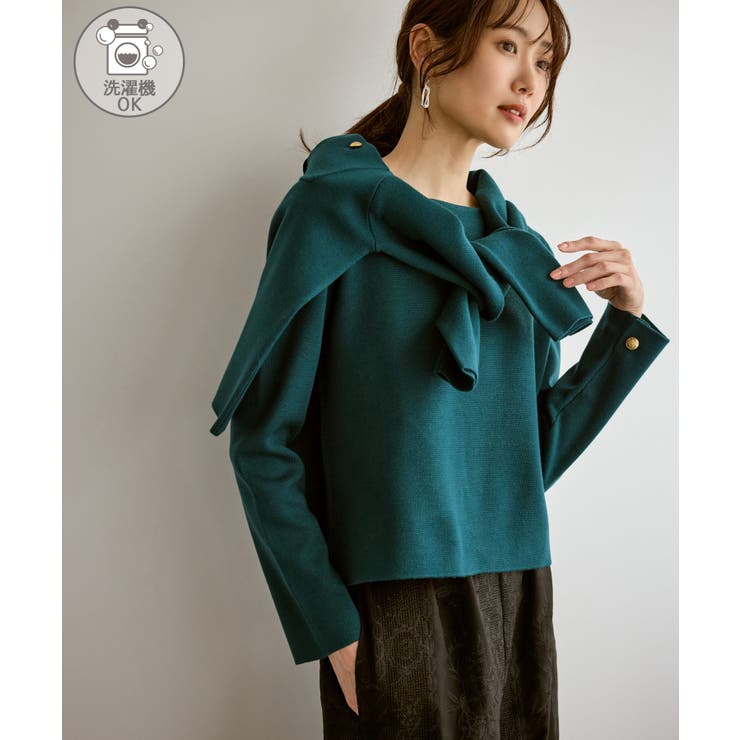 【洗濯機OK】ミラノリブニットプルオーバー | ROPE' PICNIC | 詳細画像1 