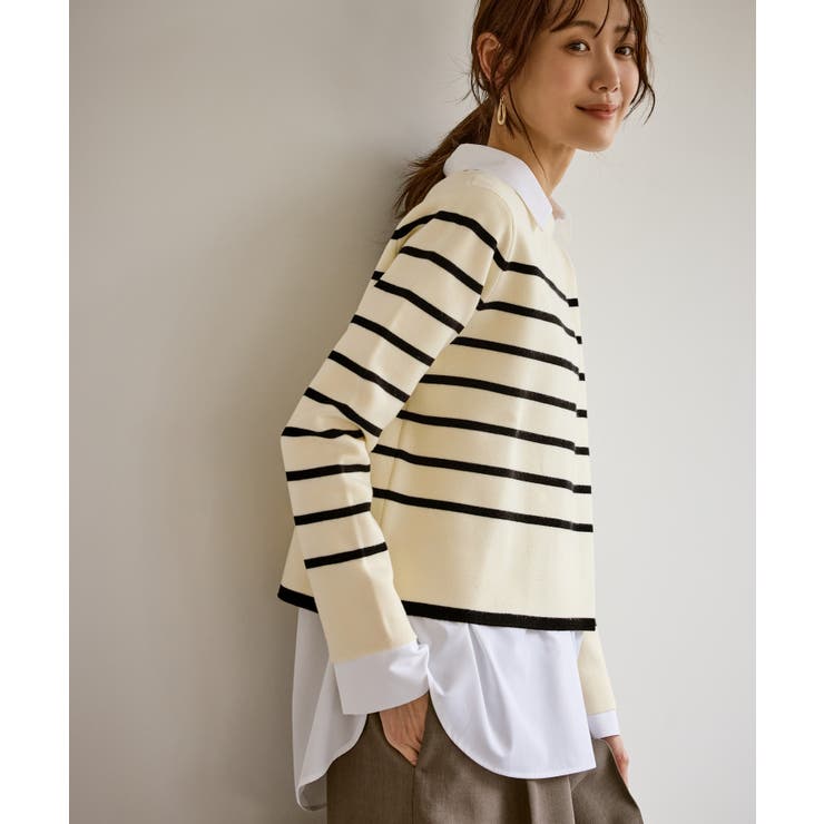 【洗濯機OK】ミラノリブニットプルオーバー | ROPE' PICNIC | 詳細画像13 