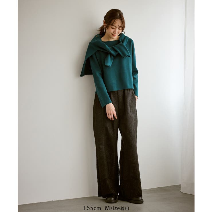 【洗濯機OK】ミラノリブニットプルオーバー | ROPE' PICNIC | 詳細画像16 