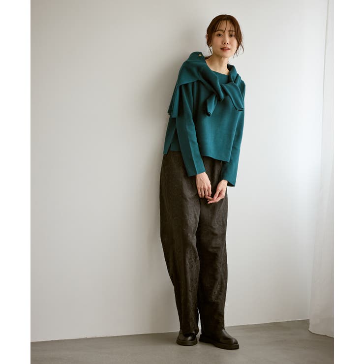 【洗濯機OK】ミラノリブニットプルオーバー | ROPE' PICNIC | 詳細画像17 