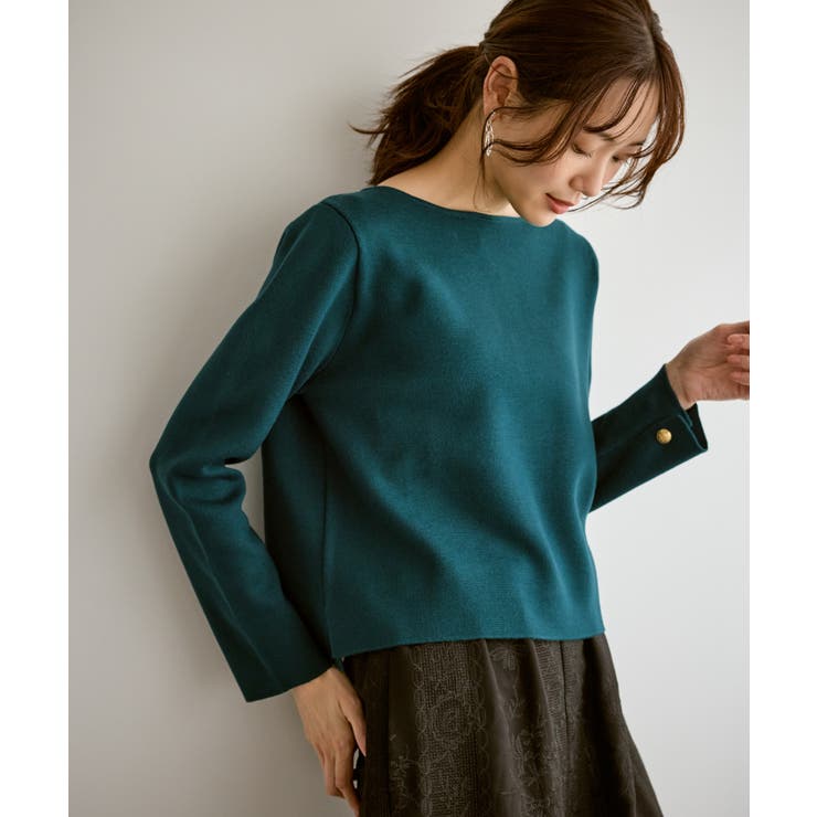 【洗濯機OK】ミラノリブニットプルオーバー | ROPE' PICNIC | 詳細画像20 