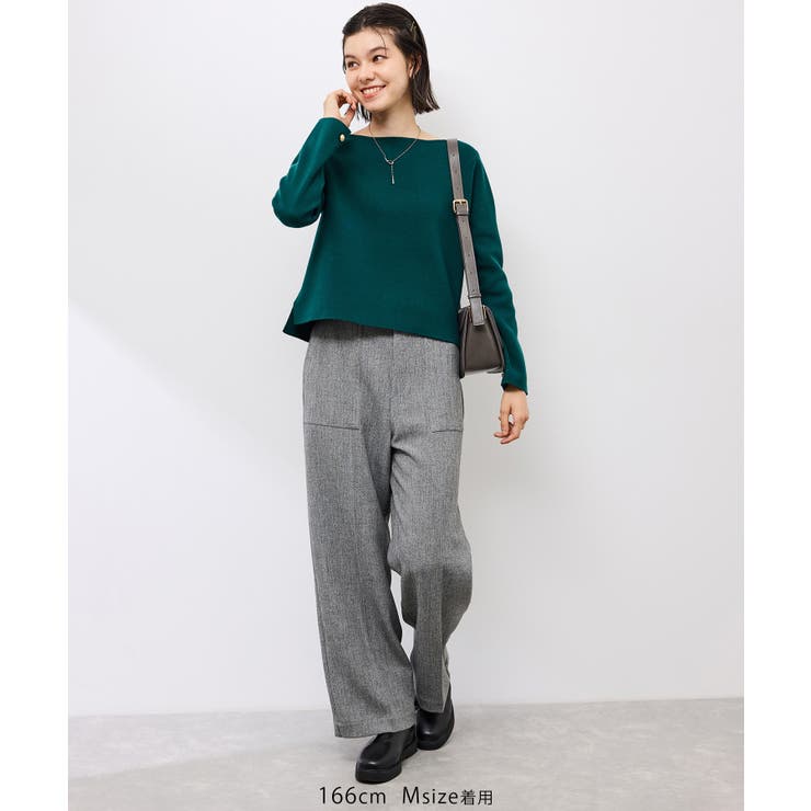 【洗濯機OK】ミラノリブニットプルオーバー | ROPE' PICNIC | 詳細画像32 