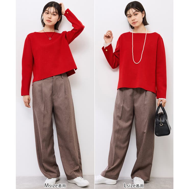 【洗濯機OK】ミラノリブニットプルオーバー | ROPE' PICNIC | 詳細画像33 