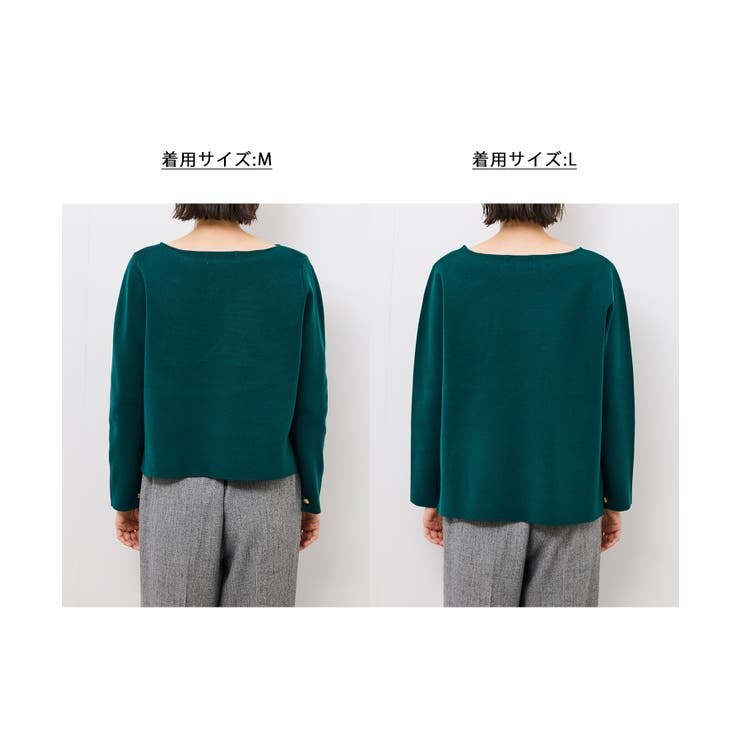 【洗濯機OK】ミラノリブニットプルオーバー | ROPE' PICNIC | 詳細画像37 