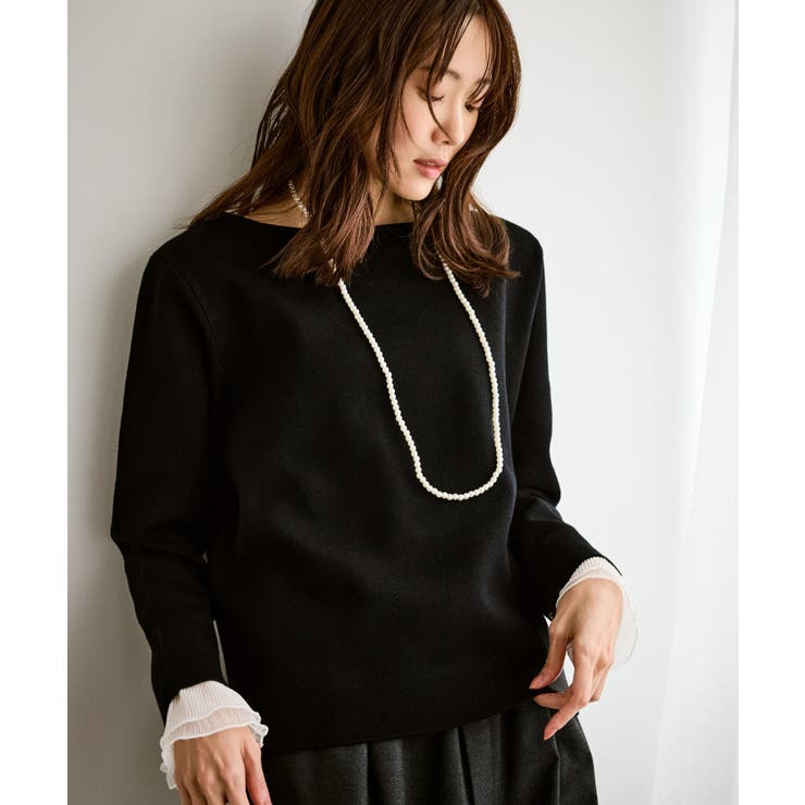 【洗濯機OK】ミラノリブニットプルオーバー | ROPE' PICNIC | 詳細画像5 