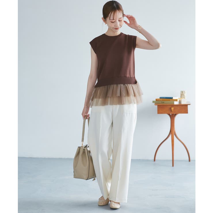 チュールドッキングプルオーバー | ROPE' PICNIC | 詳細画像12 