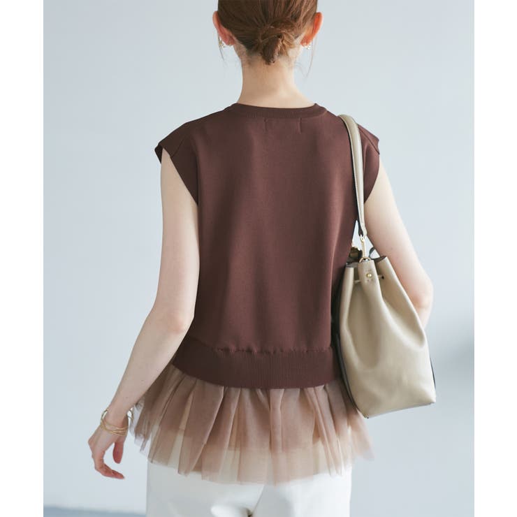 チュールドッキングプルオーバー | ROPE' PICNIC | 詳細画像15 