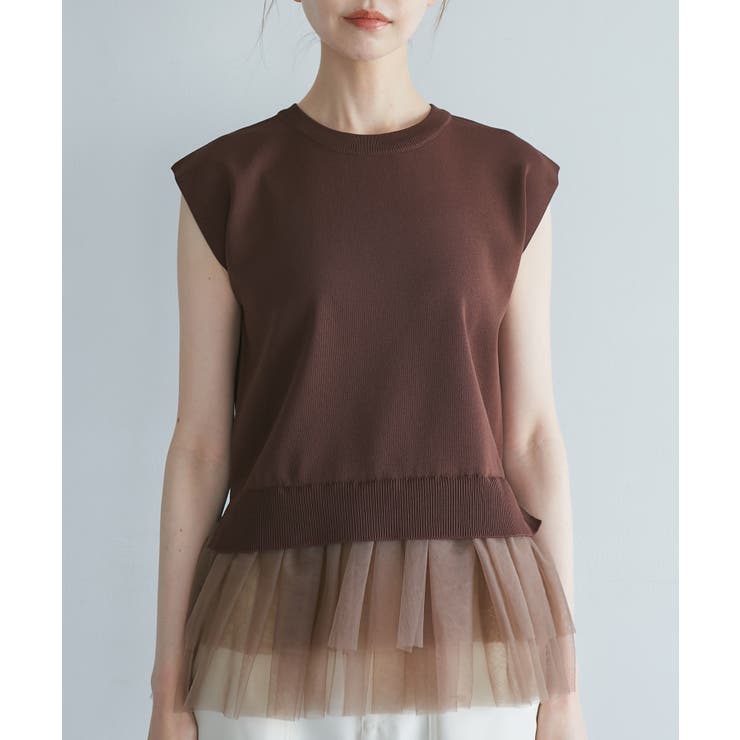 チュールドッキングプルオーバー | ROPE' PICNIC | 詳細画像16 