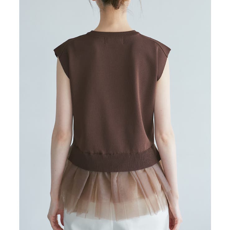 チュールドッキングプルオーバー | ROPE' PICNIC | 詳細画像18 