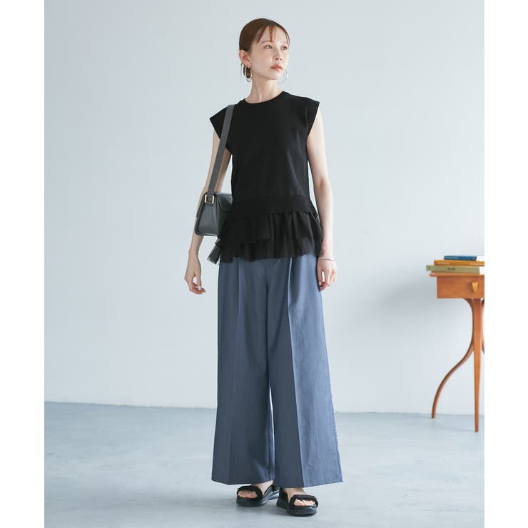 チュールドッキングプルオーバー | ROPE' PICNIC | 詳細画像2 