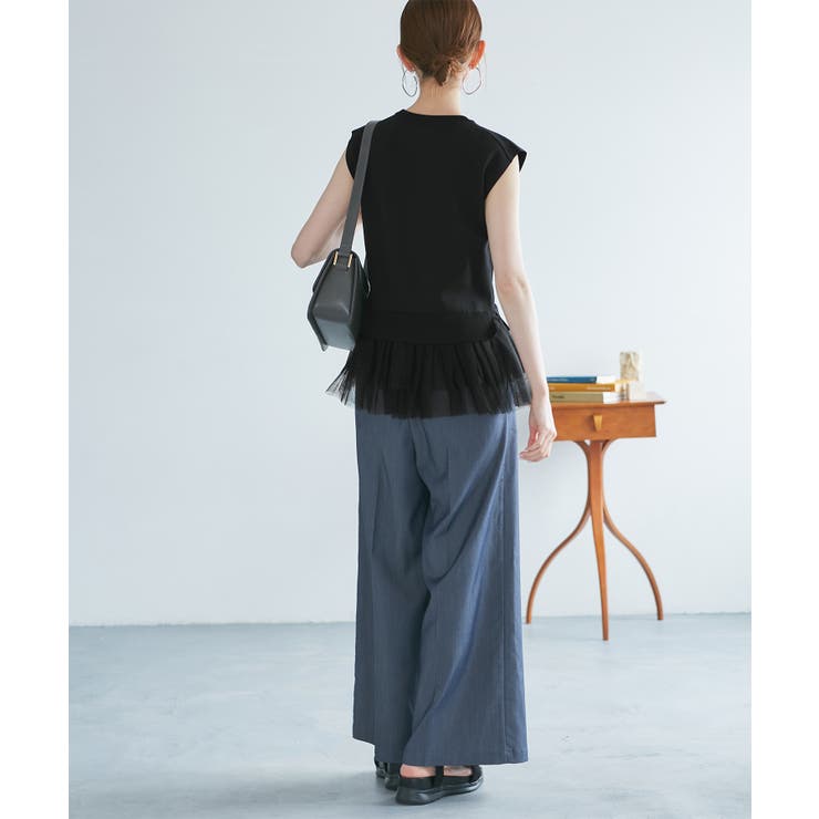 チュールドッキングプルオーバー | ROPE' PICNIC | 詳細画像4 