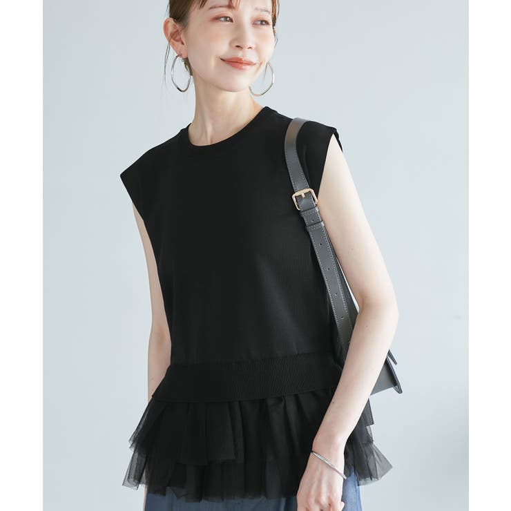 チュールドッキングプルオーバー | ROPE' PICNIC | 詳細画像5 