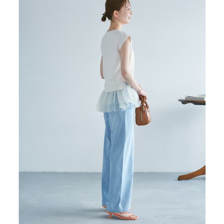 チュールドッキングプルオーバー | ROPE' PICNIC | 詳細画像8 