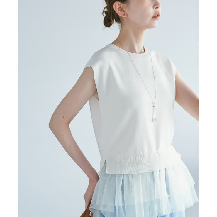 キナリ(16) | チュールドッキングプルオーバー | ROPE' PICNIC