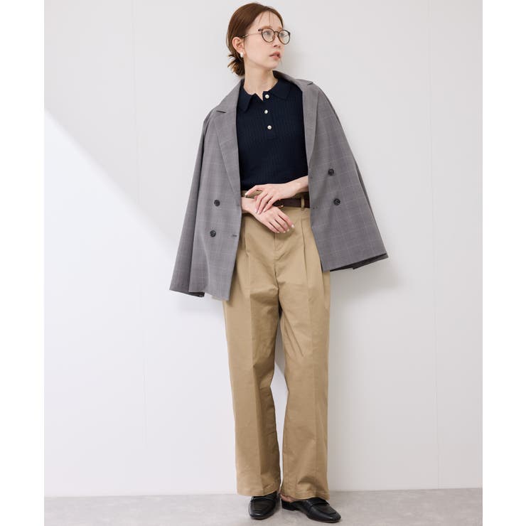 ミニケーブルハーフスリーブニットポロシャツ | ROPE' PICNIC | 詳細画像31 