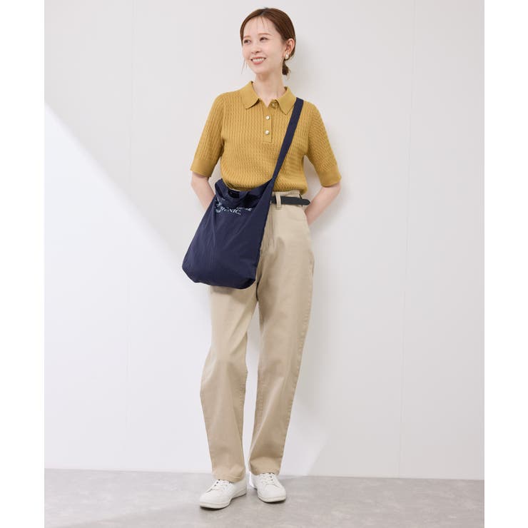 ミニケーブルハーフスリーブニットポロシャツ | ROPE' PICNIC | 詳細画像35 