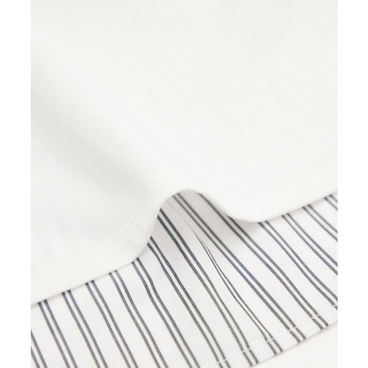 ストライプドッキングフレンチスリーブプルオーバー | ROPE' PICNIC | 詳細画像31 