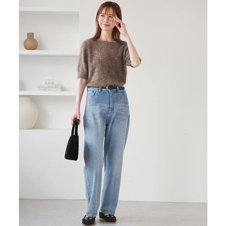 シャギーニットハーフスリーブプルオーバー | ROPE' PICNIC | 詳細画像12 