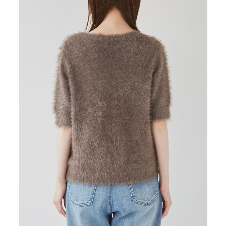 シャギーニットハーフスリーブプルオーバー | ROPE' PICNIC | 詳細画像19 