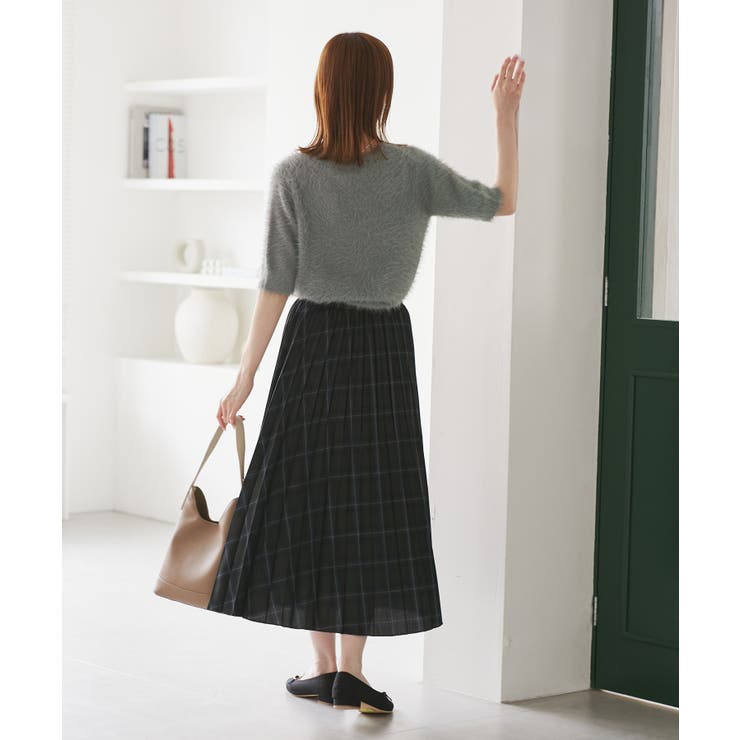 シャギーニットハーフスリーブプルオーバー | ROPE' PICNIC | 詳細画像5 