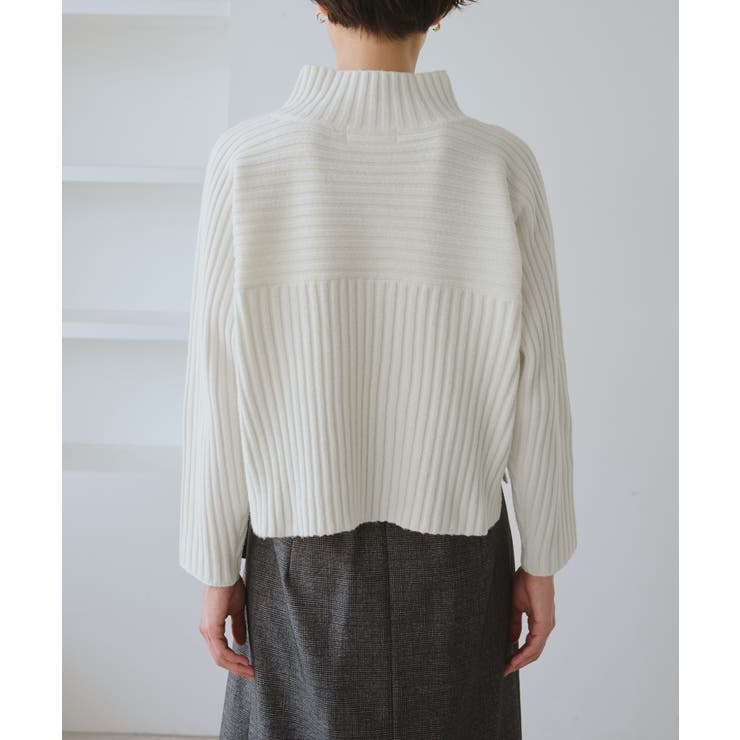 もちもちリブ切り替えニットプルオーバー/イージーケア・リンクコーデ | ROPE' PICNIC | 詳細画像31 