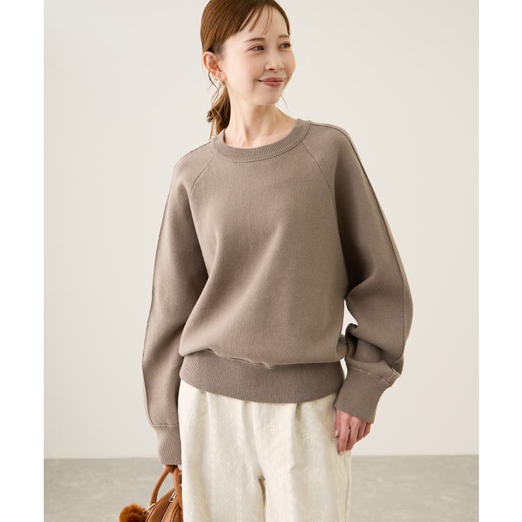 スウェットライクニットプルオーバー | ROPE' PICNIC | 詳細画像15 