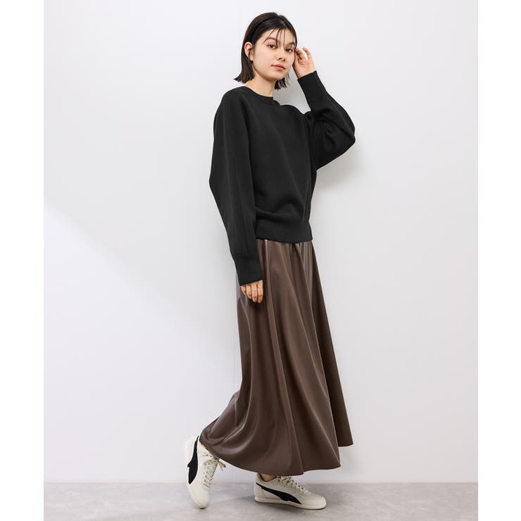 スウェットライクニットプルオーバー | ROPE' PICNIC | 詳細画像17 