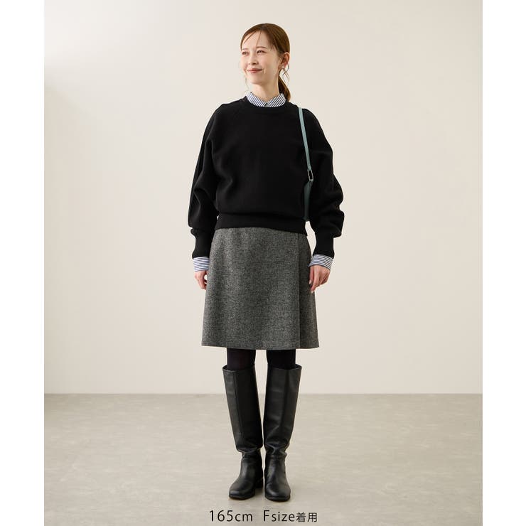 スウェットライクニットプルオーバー | ROPE' PICNIC | 詳細画像2 