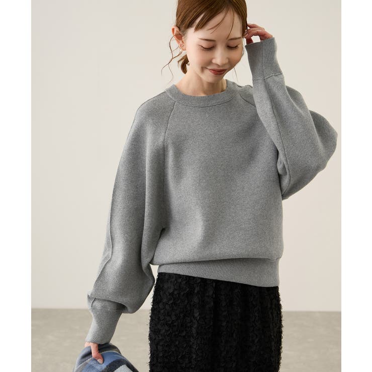 グレー(07) | スウェットライクニットプルオーバー | ROPE' PICNIC