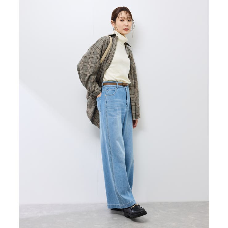 アンチピリング天竺タートルネックニットプルオーバー/イージーケア | ROPE' PICNIC | 詳細画像25 