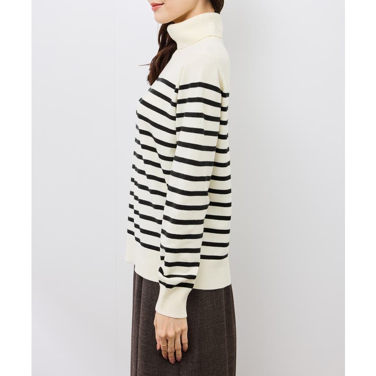 アンチピリング天竺タートルネックニットプルオーバー/イージーケア | ROPE' PICNIC | 詳細画像39 