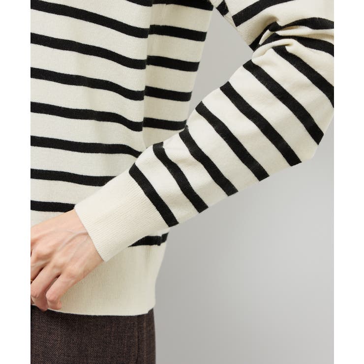 アンチピリング天竺タートルネックニットプルオーバー/イージーケア | ROPE' PICNIC | 詳細画像43 