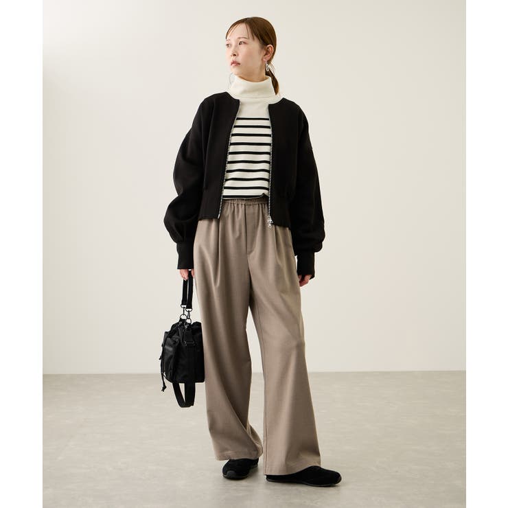 アンチピリング天竺タートルネックニットプルオーバー/イージーケア | ROPE' PICNIC | 詳細画像6 