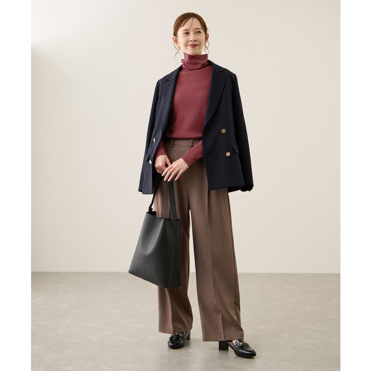 アンチピリングリブタートルニットプルオーバー/イージーケア | ROPE' PICNIC | 詳細画像20 