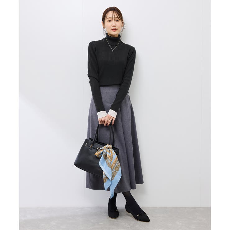 アンチピリングリブタートルニットプルオーバー/イージーケア | ROPE' PICNIC | 詳細画像22 