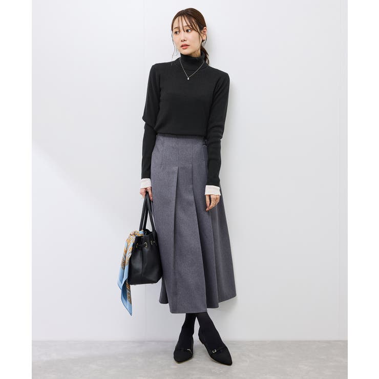 アンチピリングリブタートルニットプルオーバー/イージーケア | ROPE' PICNIC | 詳細画像23 