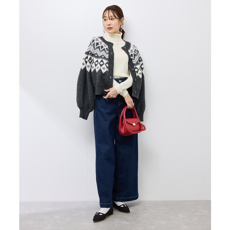 アンチピリングリブタートルニットプルオーバー/イージーケア | ROPE' PICNIC | 詳細画像26 