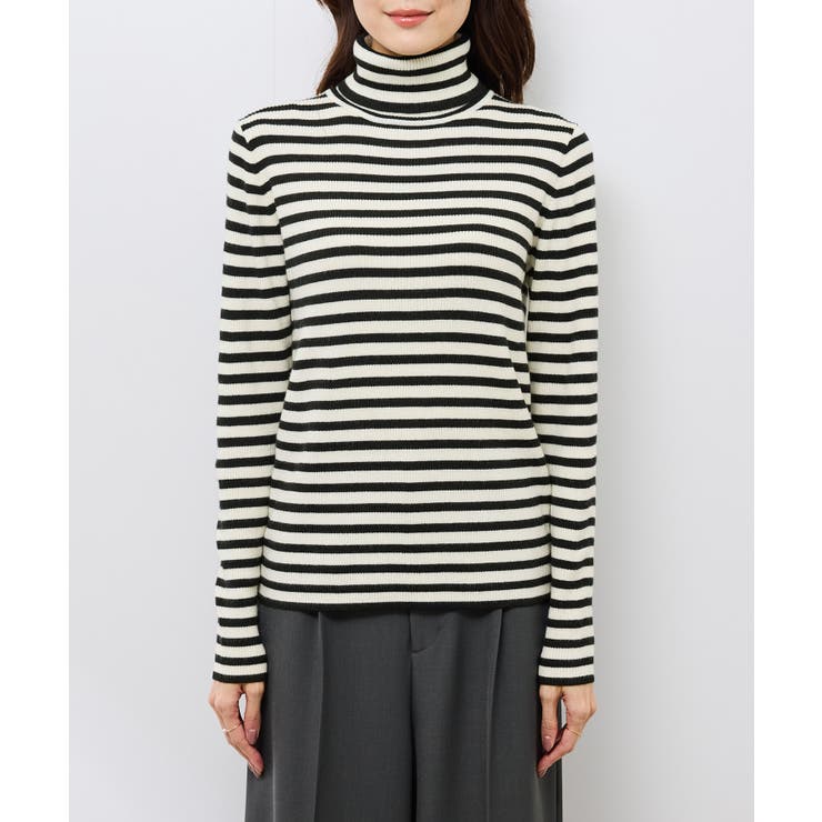 アンチピリングリブタートルニットプルオーバー/イージーケア | ROPE' PICNIC | 詳細画像38 