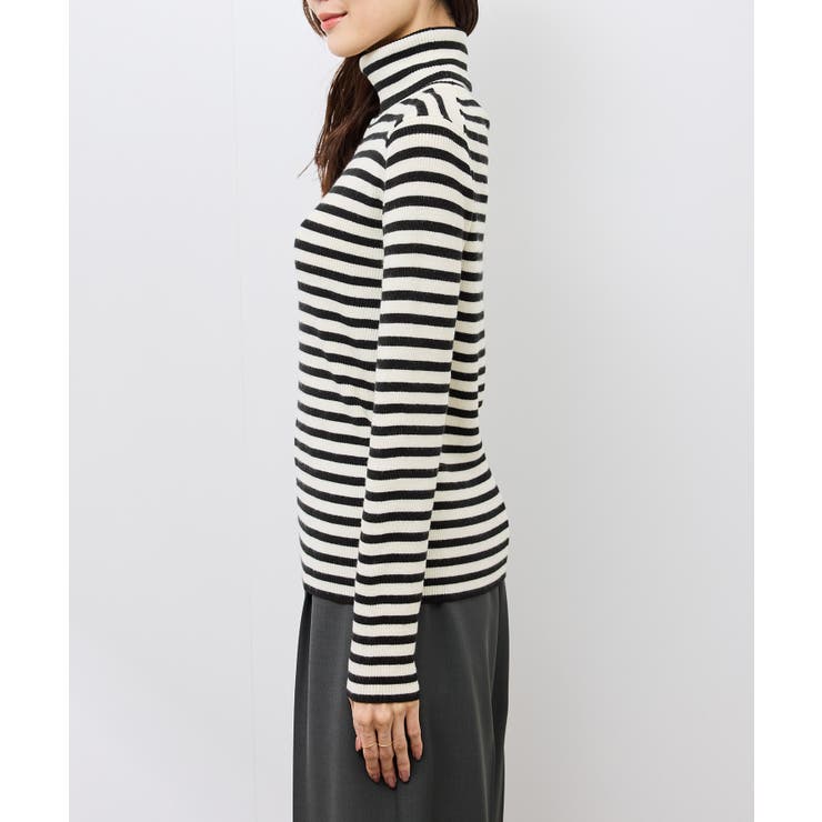 アンチピリングリブタートルニットプルオーバー/イージーケア | ROPE' PICNIC | 詳細画像39 