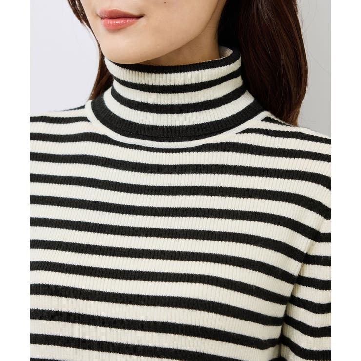 アンチピリングリブタートルニットプルオーバー/イージーケア | ROPE' PICNIC | 詳細画像41 